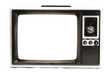 Front view of a TV