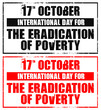 october 17 - international day for the eradication of poverty