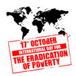 october 17 - international day for the eradication of poverty