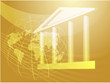 Grand building with pillars showing government, finance Grand building with pillars showing government, finance