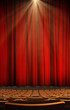 Foto: rideau spectacle scène théatre concert cabaret salle velour arti rideau spectacle scène théatre concert cabaret salle velour arti