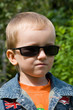 boy with sunglasses