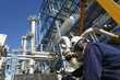 oil industry with engineer oil industry with engineer