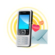Icon mobile Phone (sms)
