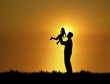 Illustration: father and daughter 1 father and daughter 1