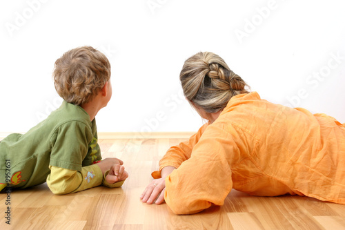 Mother and son