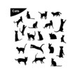 cats silhouettes