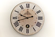 horloge blanche