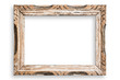Foto: Vintage picture frame, blank, with clipping path. Vintage picture frame, blank, with clipping path.