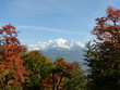 Mont blanc en automne