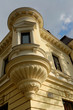 Building closeup. Balcony architecture