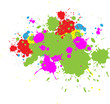 Farbe, Farbkleckse