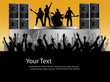 Rock Concert Vector Flyer