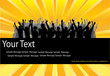 Audience Cheering Success Background