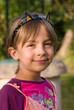 Photo: sourire d'une petite fille déguisée en chat sourire d'une petite fille déguisée en chat