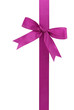 Lilac bow isolated on white background Lilac bow isolated on white background