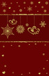 snowflakes christmas illustration