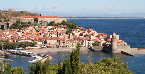 collioure vu du moulin