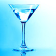 coctail splash on white background close up coctail splash on white background close up