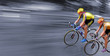 Speedy bicyclists in motion, race, rally, monochrome background, Speedy bicyclists in motion, race, rally, monochrome background,
