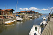 Port ostréicole et cabanes de pêcheurs