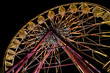 Ferris wheel at the state fair. Ferris wheel at the state fair.