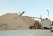 Machine in a stone quarry