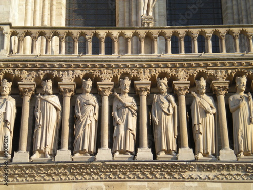 Photo : Galerie des rois - Notre-Dame de Paris Galerie des rois - Notre-Dame de Paris