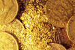Napoléons et paillettes d'or