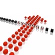 arrow team overcome obstacle (red and black series) arrow team overcome obstacle (red and black series)