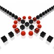 geometric design (red and black series)