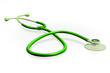 Stéthoscope vert médical