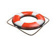 3d rendered lifeguard on white background isolated