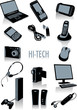 Hi-tech silhouettes Hi-tech silhouettes