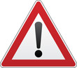 Panneau Attention