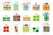 15 Geschenke im Vektorformat