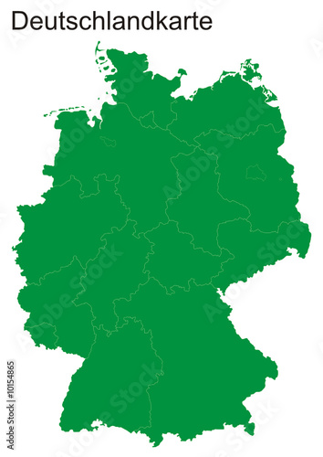 Deutschlankarte