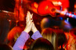 people at a live concert, motioneffect,