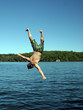 Man diving