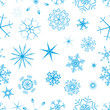 snowfall seamless vector