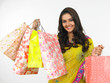Photo: beautiful young asian woman with shopping bags beautiful young asian woman with shopping bags