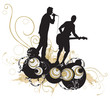 singer and a guitarist