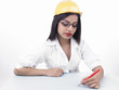 young asian female engineer