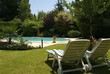 jardin avec piscine