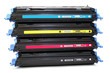 Four cartridges for laser printers Four cartridges for laser printers