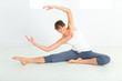 Woman exercising