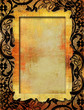 retro lacy frame