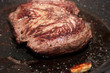 Hirschsteak anbraten