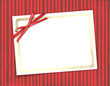 Frame for invitations. Abstract striped background.