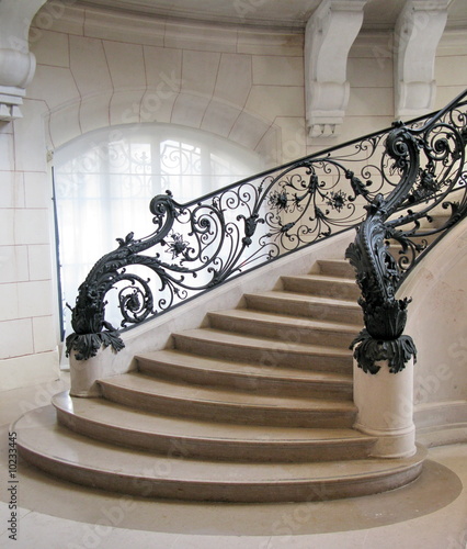 Photo: Escalier monumental, Petit Palais, Paris. Escalier monumental, Petit Palais, Paris.